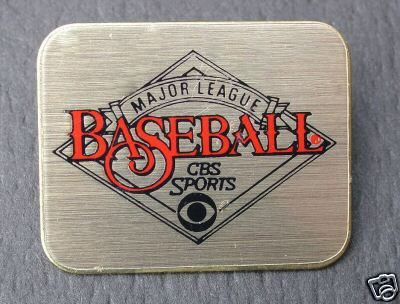 Major League Baseball CBS Sports Pin  