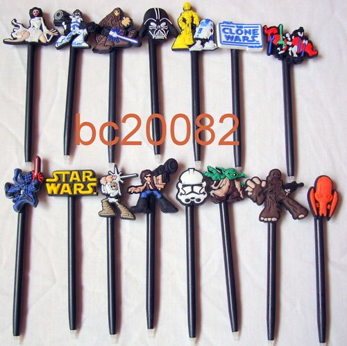 NINTENDO DS LITE/ DSI /DSI XL 2 STAR WARS CHARACTER STYLUS PENS,BRAND 