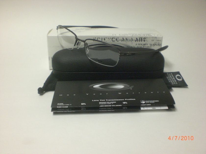 OAKLEY VALVE OX3093 0453 PEWTER EYEGLASSES OX 3093 0453  