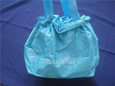 Thirty One Cinch It Up Thermal Carry Drawstring Lunch Bag Tote NEW 