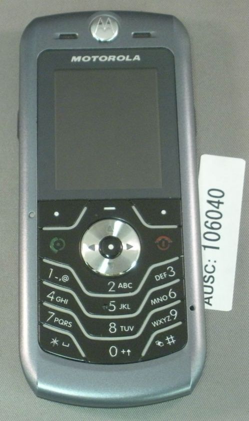 UNLOCKED MOTOROLA L6i FM RADIO CAMERA GSM PHONE #6040  