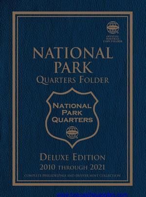   Deluxe Edition National Park Quarters Folder   USA Coin Album  
