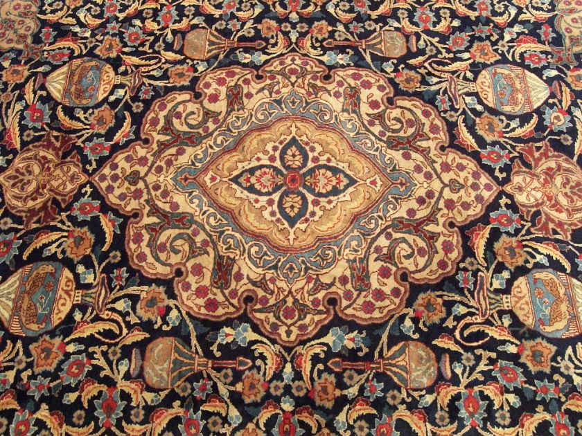   Persian Archaeological Kashmar Soft Wool Rug Excellent Condition