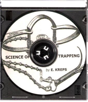 SCIENCE OF TRAPPING Steel Traps Furs Sets Tracks on CD  