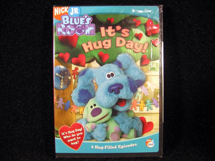 Blues Clues Blues Room ITS HUG DAY 4 Episodes Nick Jr 2005 NEW DVD 