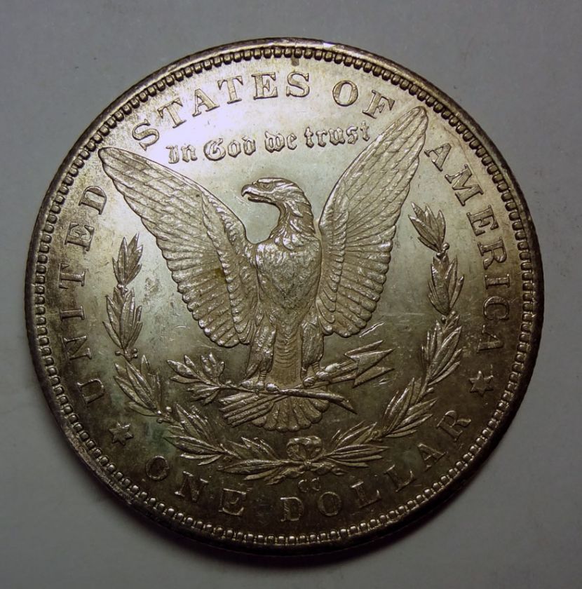 1882 CC MORGAN SILVER DOLLAR ORIGINAL CH BU  