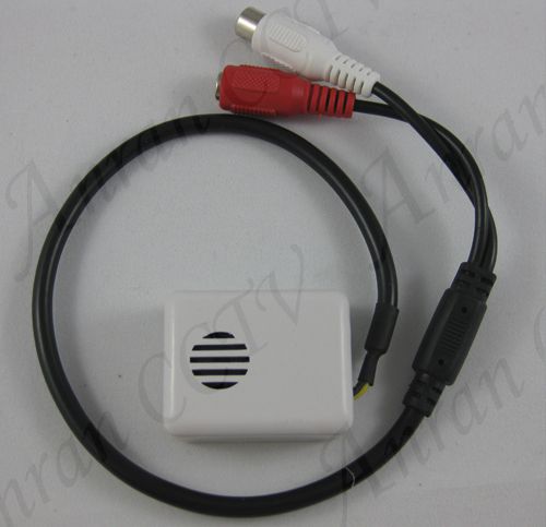 Security Mic Microphone For CCTV Camera CAM DVR SPY  