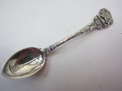 Souvenir Spoon Victorian Sterling Silver BUFFALO NY  