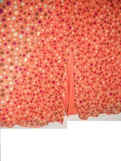 NWOT KooKai FRaNCe ORaNGe PoLKa DoT KiCKY FuNK*ee SKiRT~1  