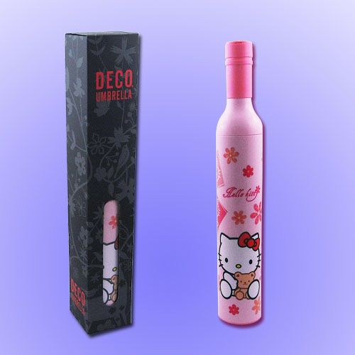 Hello Kitty Umbrella Big Size in Bottle Style Beautiful  