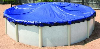 24 ft Round Above Ground Swimming Pool Winter Cover  