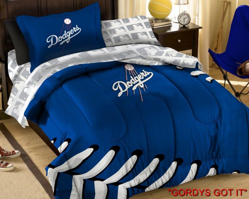 MLB TWIN COMFORTER BED SET *SHAM * SHEET *MORE TEAMS*  